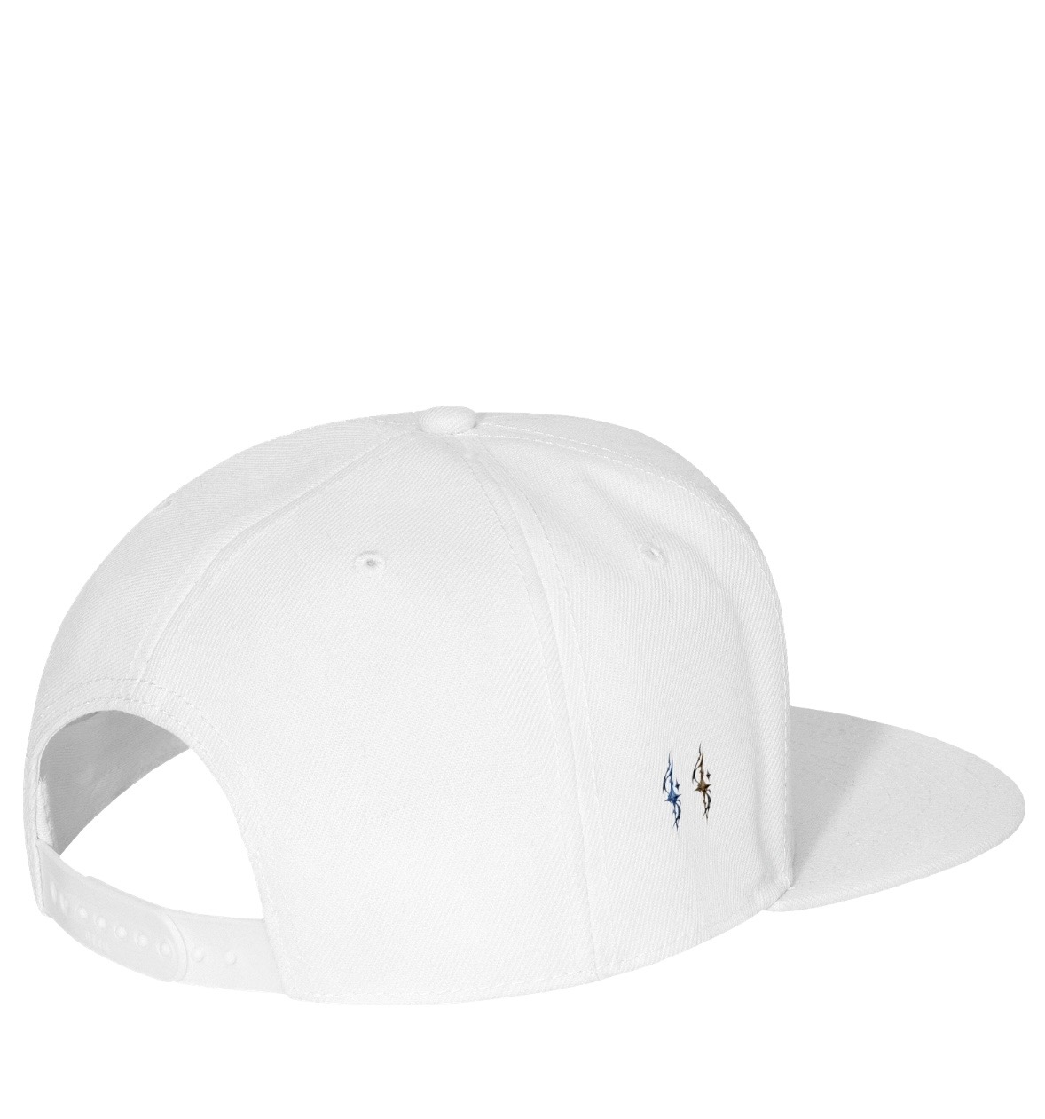 Kū eye blue cap lateral en detalle